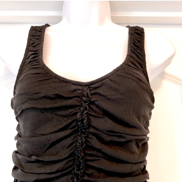 Express Rouched Front Tank (S) - Picture 4 of 5